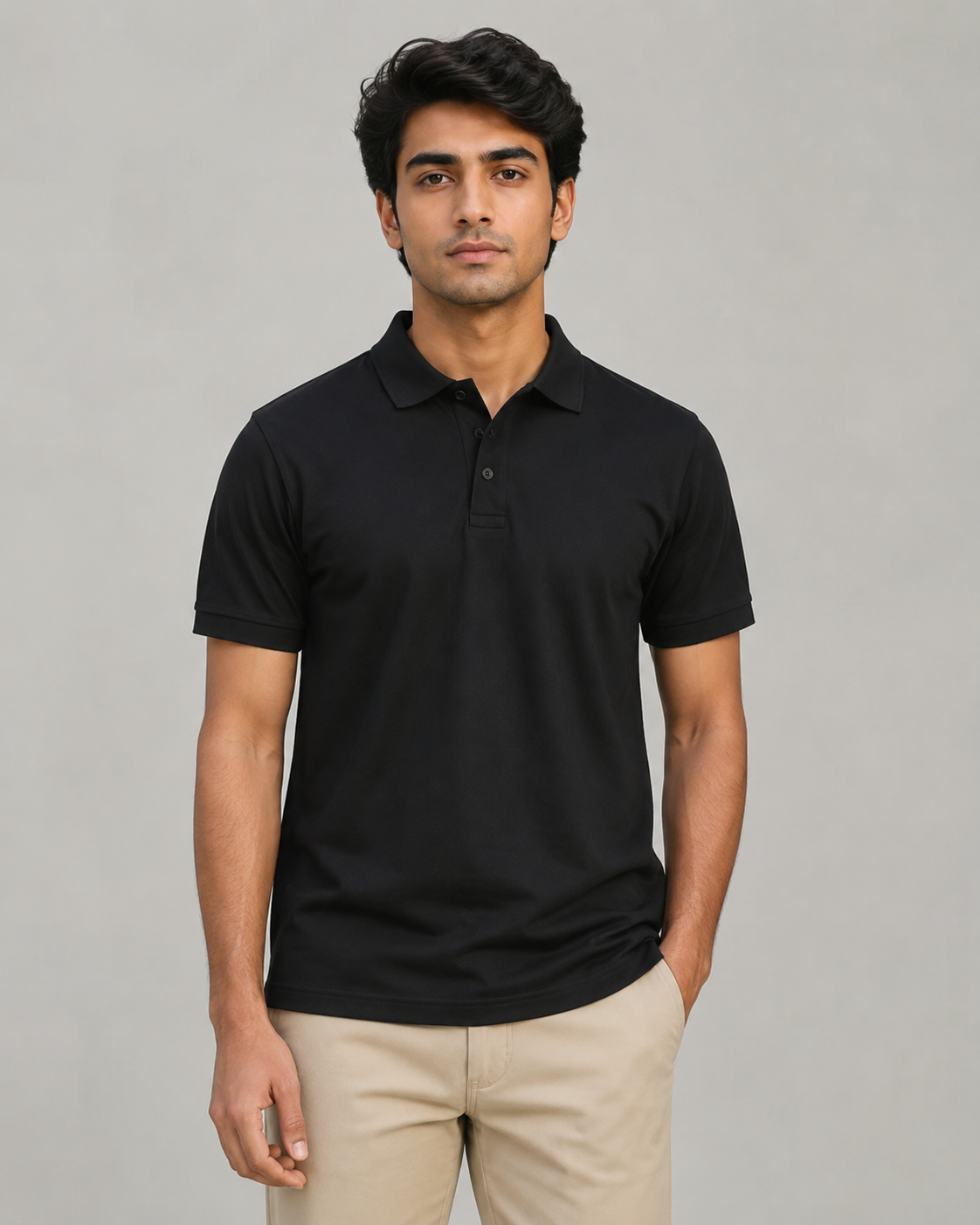 Plain polo Tee