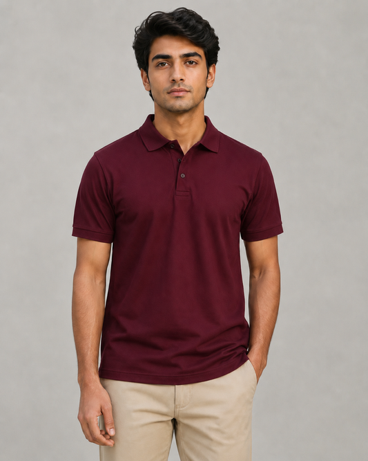 Plain polo Tee